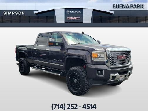 Iridium Metallic 2015 GMC Sierra 2500 Denali