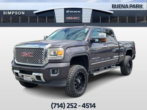 Iridium Metallic 2015 GMC Sierra 2500 Denali