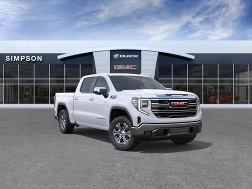 Summit White 2026 GMC Sierra 1500 SLT
