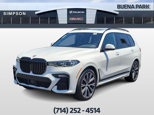 Alpine White 2022 BMW X7 xDrive40i