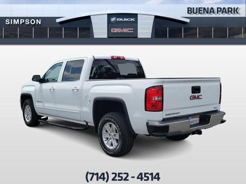 Summit White 2017 GMC Sierra 1500 SLE