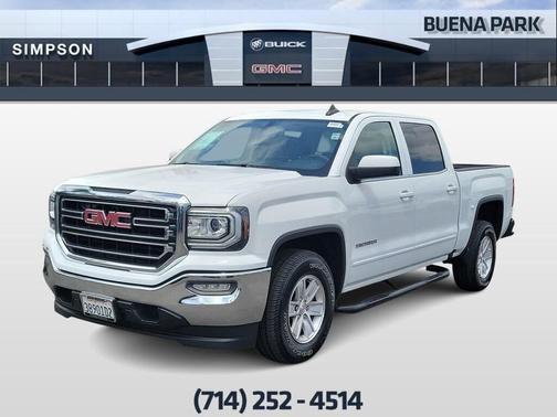 Summit White 2017 GMC Sierra 1500 SLE
