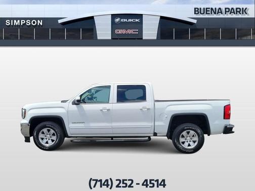 Summit White 2017 GMC Sierra 1500 SLE