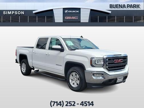 Summit White 2017 GMC Sierra 1500 SLE
