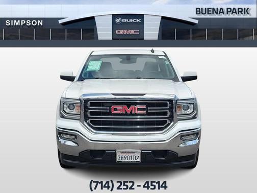 Summit White 2017 GMC Sierra 1500 SLE