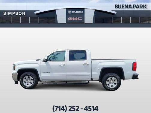 Summit White 2017 GMC Sierra 1500 SLE