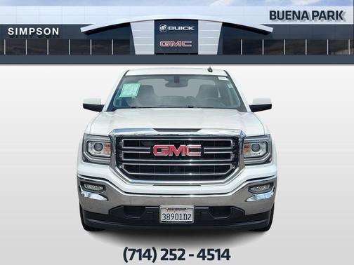 Summit White 2017 GMC Sierra 1500 SLE
