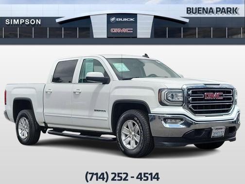 Summit White 2017 GMC Sierra 1500 SLE