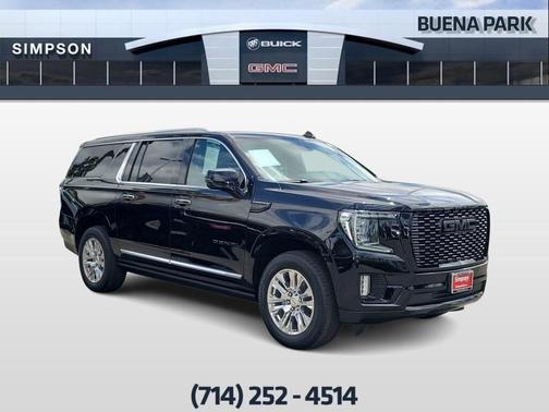 Onyx Black 2024 GMC Yukon XL Denali
