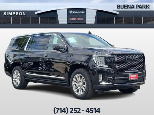 Onyx Black 2024 GMC Yukon XL Denali
