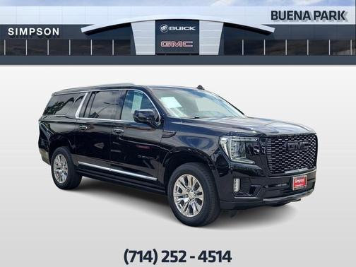 Onyx Black 2024 GMC Yukon XL Denali