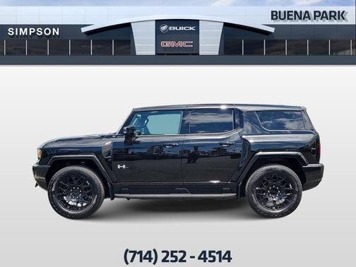 Black 2026 GMC HUMMER EV SUV 2X