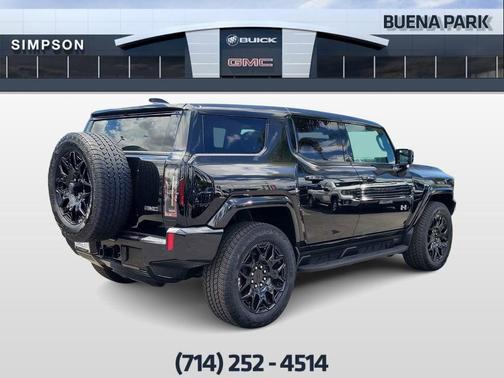 Black 2026 GMC HUMMER EV SUV 2X