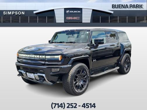 Black 2026 GMC HUMMER EV SUV 2X