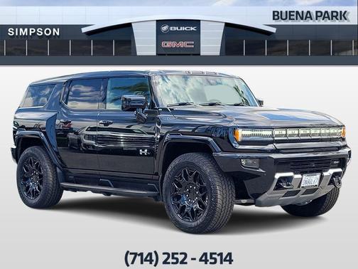 Black 2026 GMC HUMMER EV SUV 2X