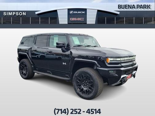 Black 2026 GMC HUMMER EV SUV 2X
