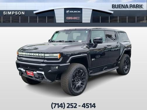 Black 2026 GMC HUMMER EV SUV 2X
