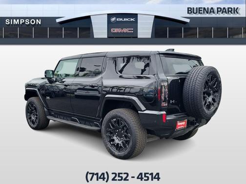 Black 2026 GMC HUMMER EV SUV 2X