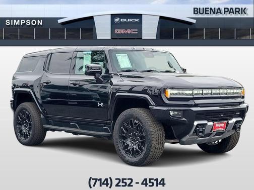 Black 2026 GMC HUMMER EV SUV 2X