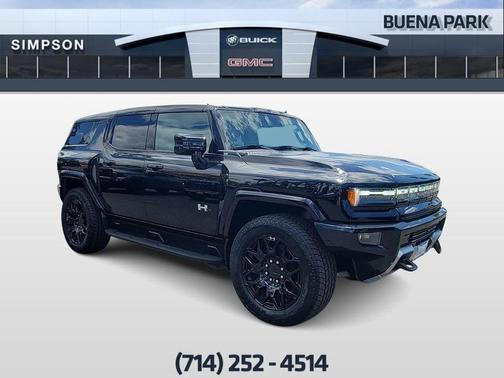 Black 2026 GMC HUMMER EV SUV 2X