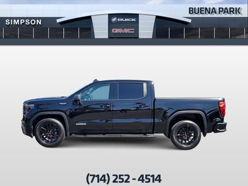 Onyx Black 2025 GMC Sierra 1500 Elevation