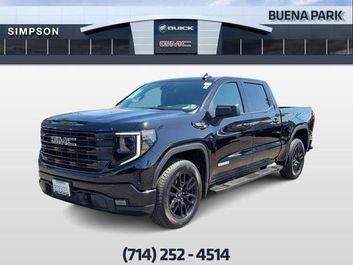 Onyx Black 2025 GMC Sierra 1500 Elevation