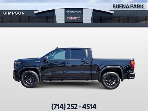 Onyx Black 2025 GMC Sierra 1500 Elevation