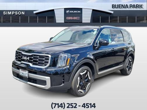 Ebony Black 2023 Kia Telluride S