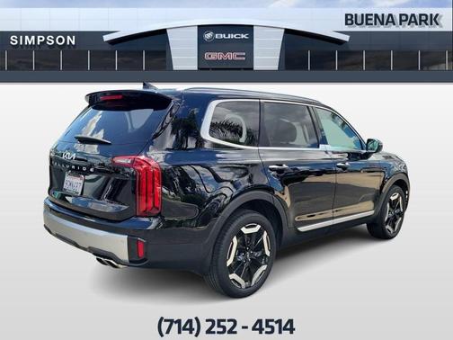 Ebony Black 2023 Kia Telluride S