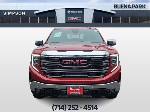 Volcanic Red 2026 GMC Sierra 1500 SLT