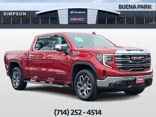 Volcanic Red 2026 GMC Sierra 1500 SLT