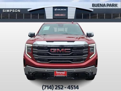 Volcanic Red 2026 GMC Sierra 1500 SLT
