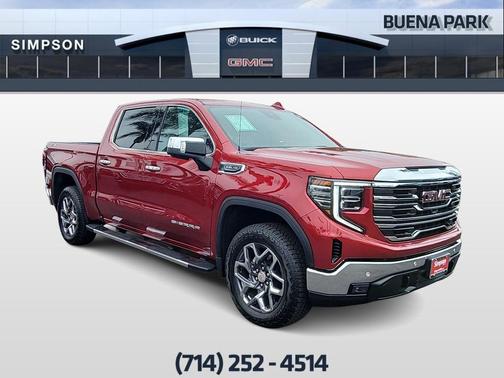 Volcanic Red 2026 GMC Sierra 1500 SLT
