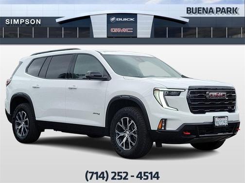 2026 GMC Acadia AT4