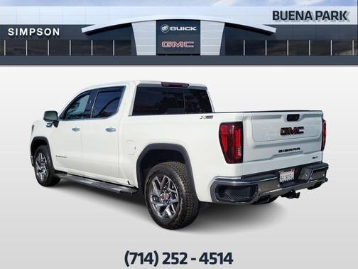 Summit White 2024 GMC Sierra 1500 SLT