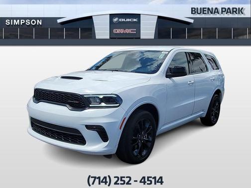 White 2022 Dodge Durango GT