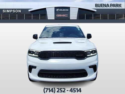 White 2022 Dodge Durango GT