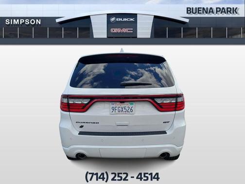 White 2022 Dodge Durango GT
