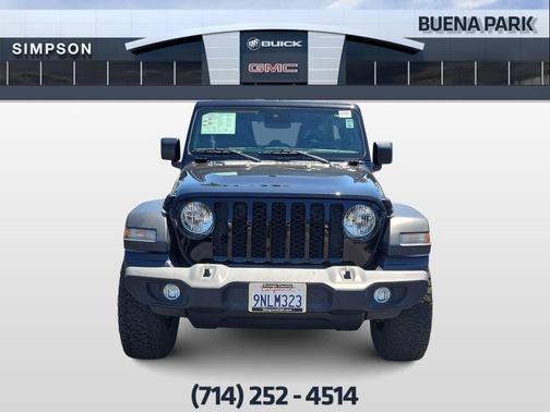 Black Clearcoat 2024 Jeep Wrangler Sport