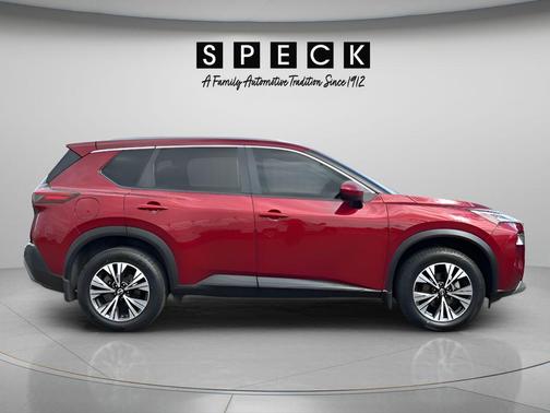 Scarlet Ember 2023 Nissan Rogue SV