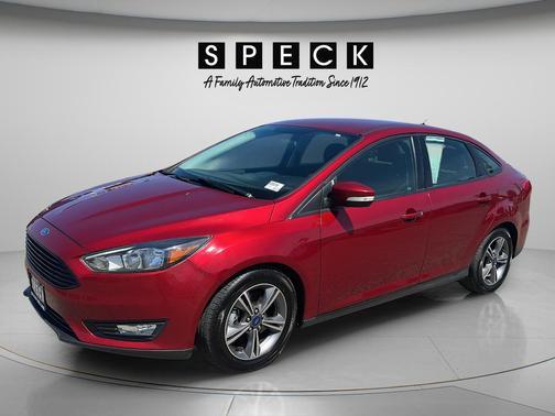 Ruby Red Metallic 2017 Ford Focus SE