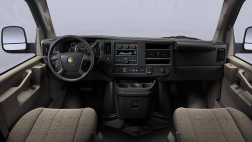 Summit White 2026 Chevrolet Express 2500 Work Van