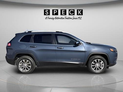 Slate Blue Pearlcoat 2021 Jeep Cherokee Latitude Plus