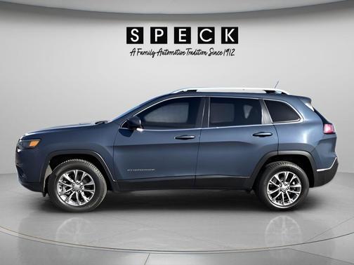 Slate Blue Pearlcoat 2021 Jeep Cherokee Latitude Plus