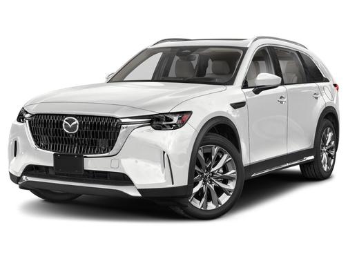Rhodium White Metallic 2024 Mazda CX-90 Premium Plus