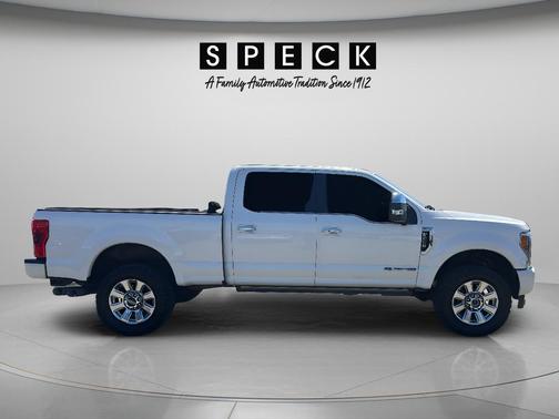 White Platinum Clearcoat Metallic 2019 Ford F-250 Platinum