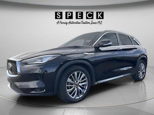 Black Obsidian 2024 INFINITI QX50 Luxe