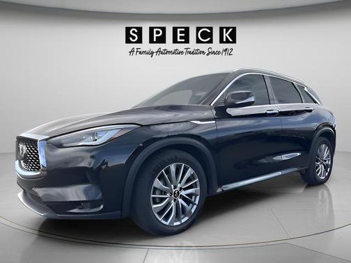 Black Obsidian 2024 INFINITI QX50 Luxe