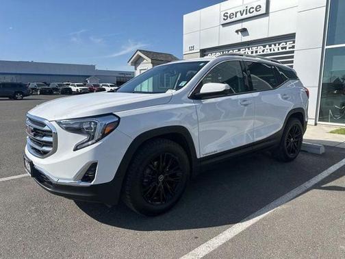 Summit White 2020 GMC Terrain SLT
