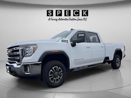Summit White 2023 GMC Sierra 3500 SLE